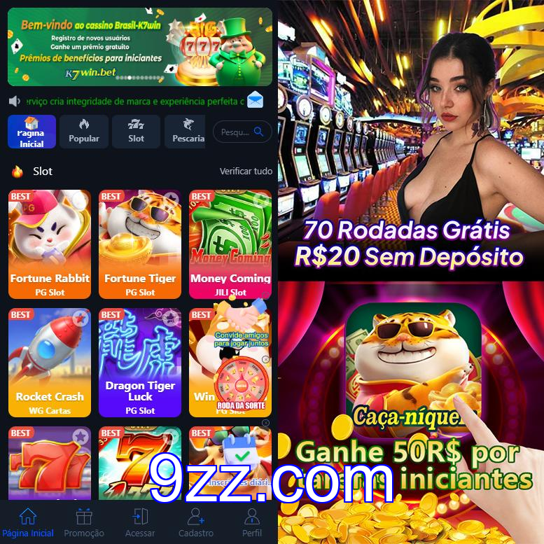 Cadastro no 9zz: Comece com um Bônus de Boas-vindas!